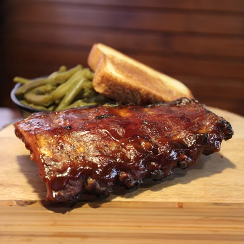 Baby back rib plate