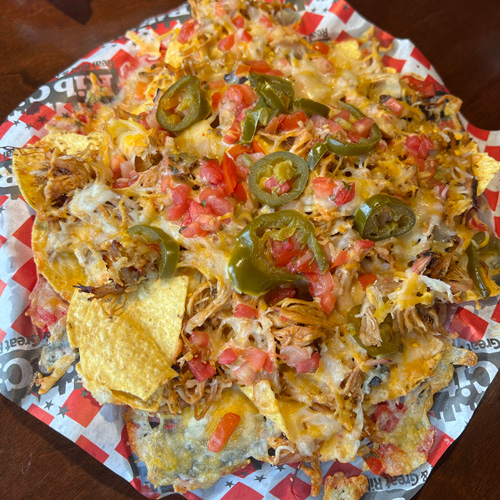 Over the top Pulled Pork Nachos